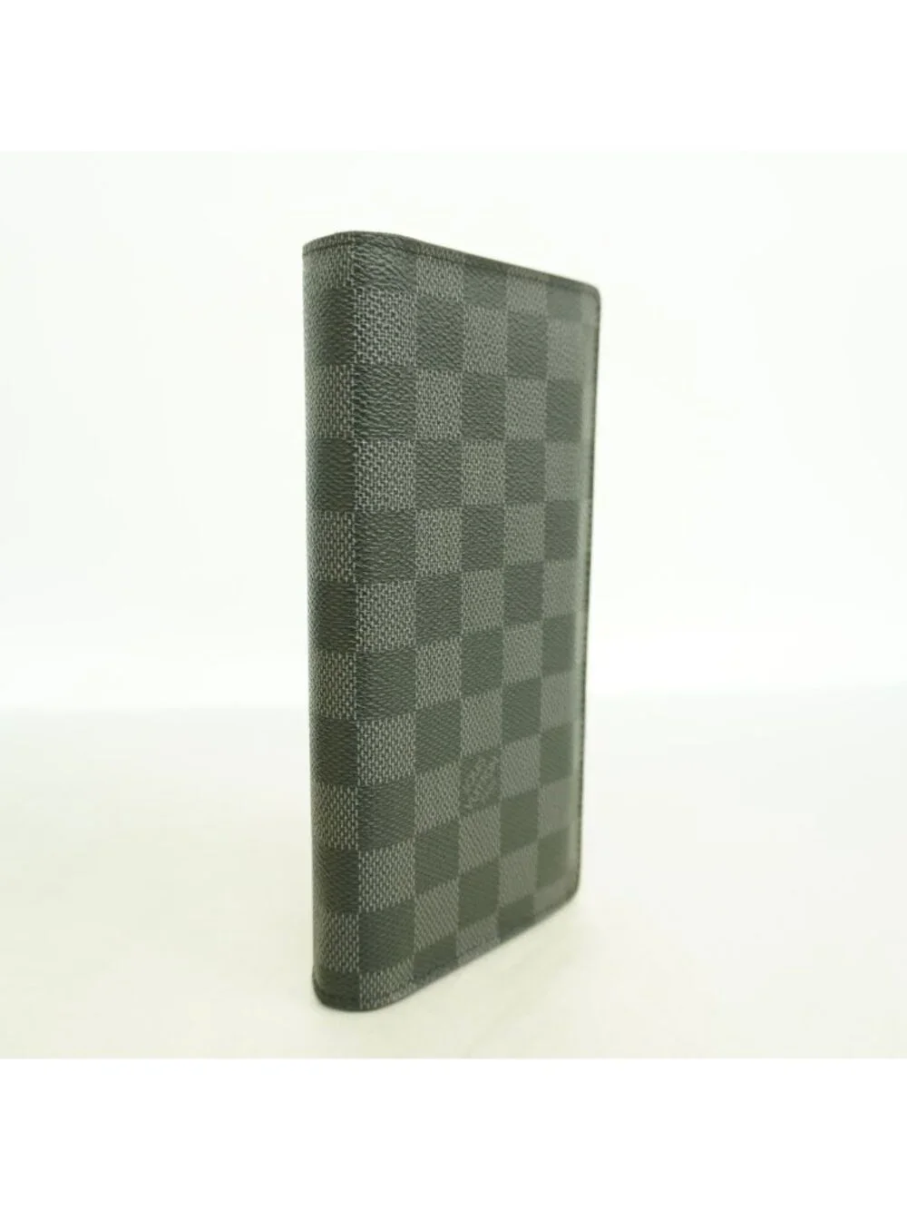 Louis Vuitton Wallet Damier Graphite Portefeuille Brazza Black Gray
